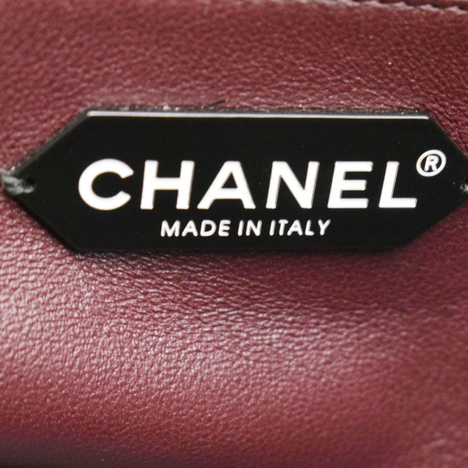 Chanel 2.55 Reissue Hanger Flap Quilted Leather Crossbody Bag Black