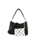 LOUIS VUITTON Marelle Epi Leather Shoulder Bag Black