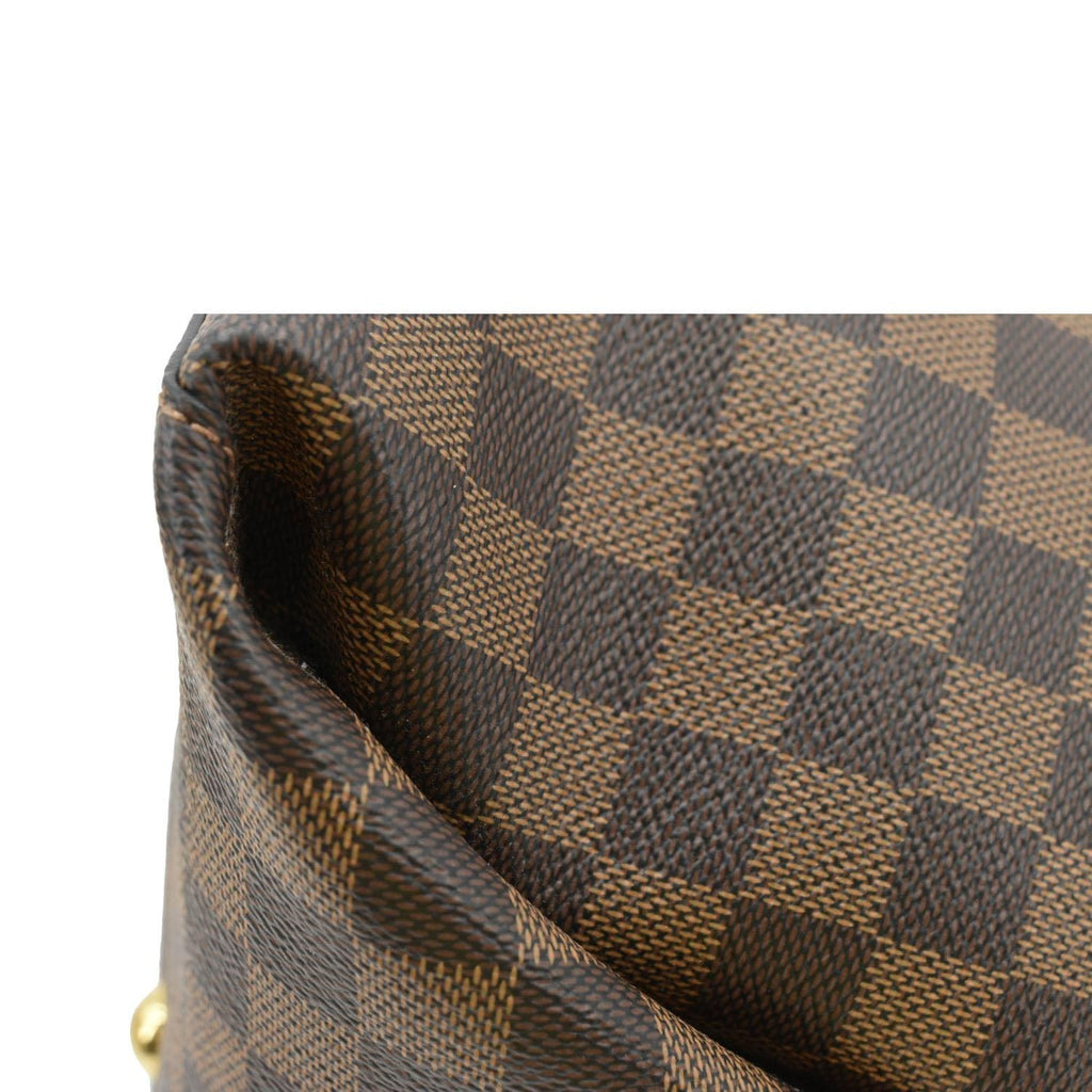 LOUIS VUITTON Maida Damier Ebene Hobo Shoulder Bag Noir