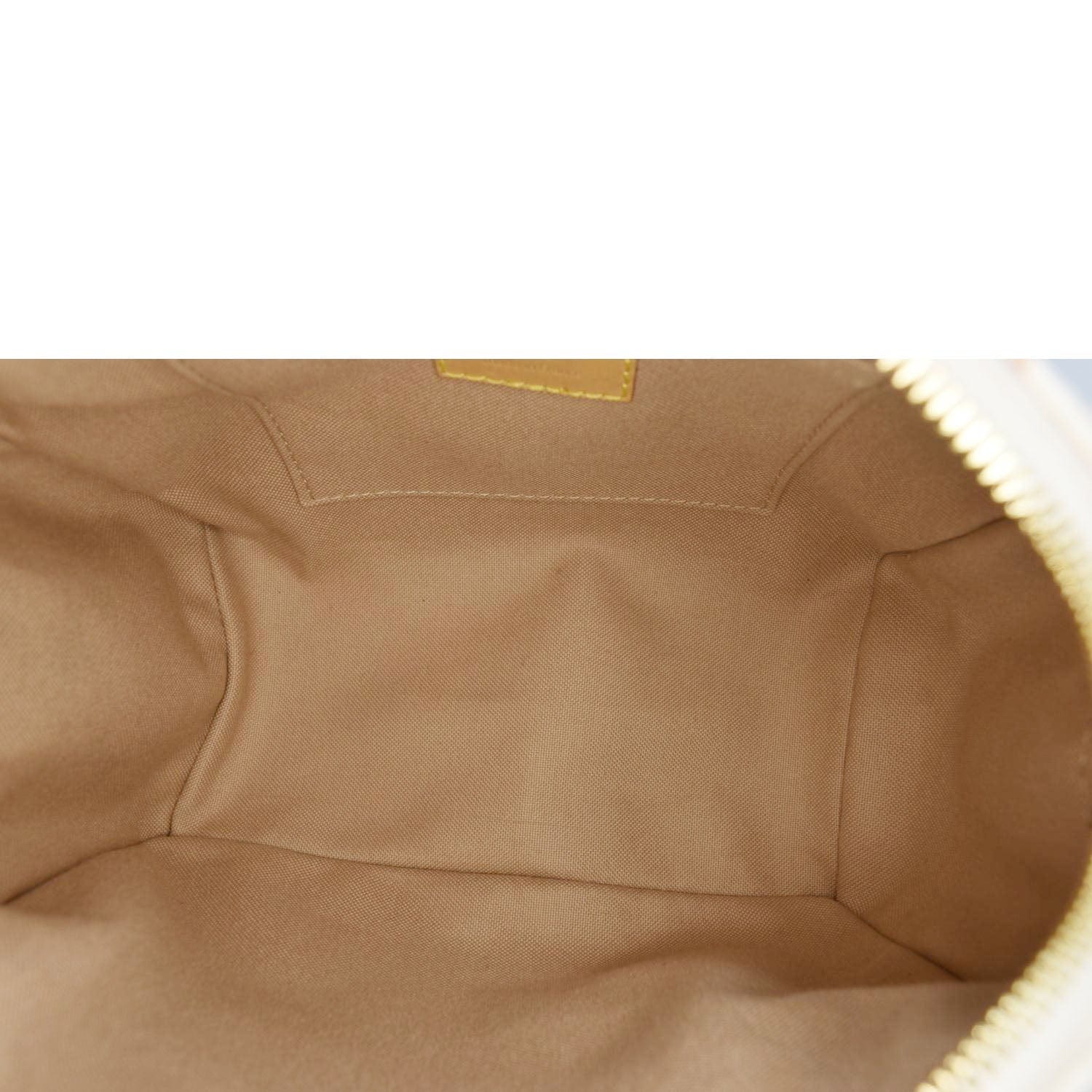 LOUIS VUITTON Speedy 20 Bandouliere Monogram Dune Canvas Crossbody Bag Sand