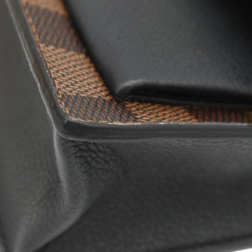 LOUIS VUITTON Vavin PM Damier Ebene Shoulder Bag Brown