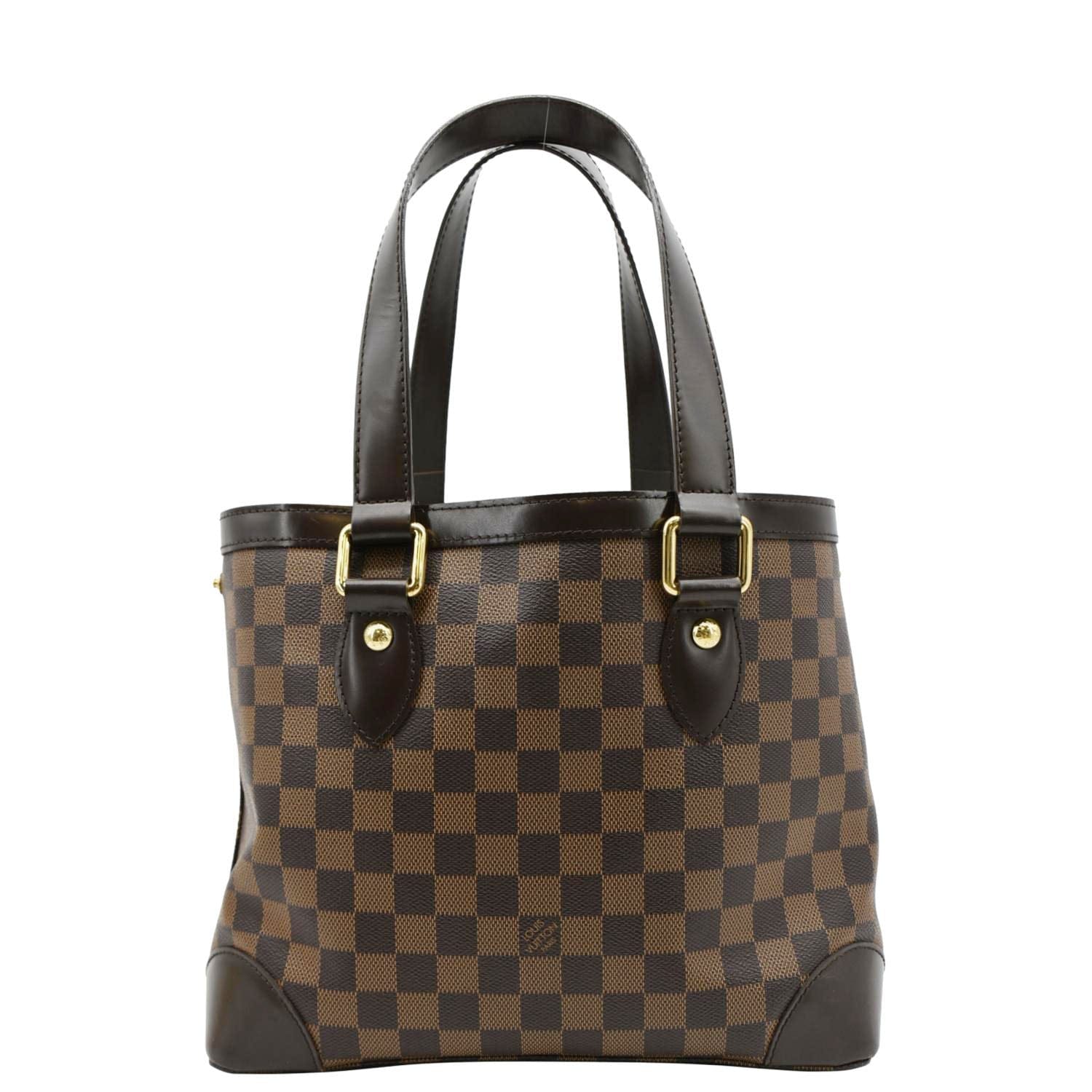 LOUIS VUITTON Hampstead PM Damier Ebene Shoulder Bag Brown