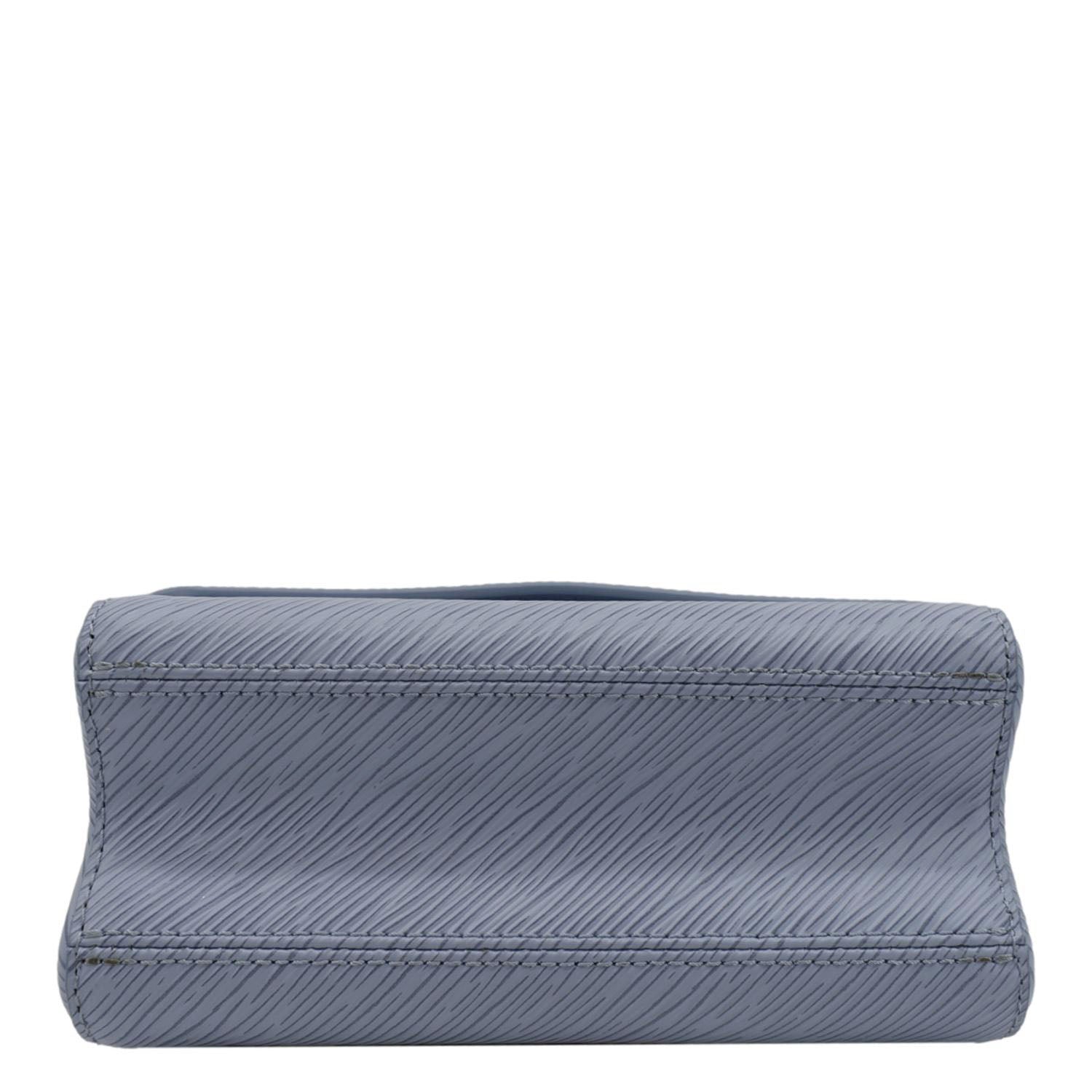 LOUIS VUITTON Twist PM Epi Leather Crossbody Bag Light Blue