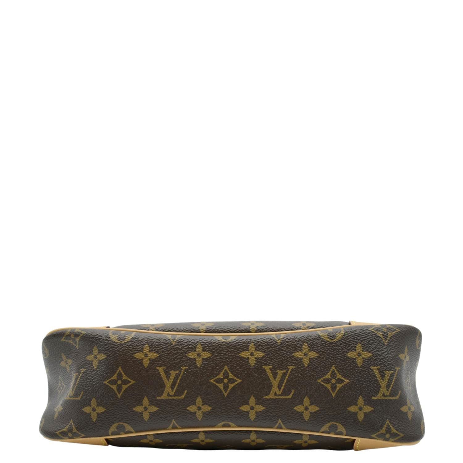 LOUIS VUITTON Odeon NM MM Monogram Canvas Shoulder Bag Brown