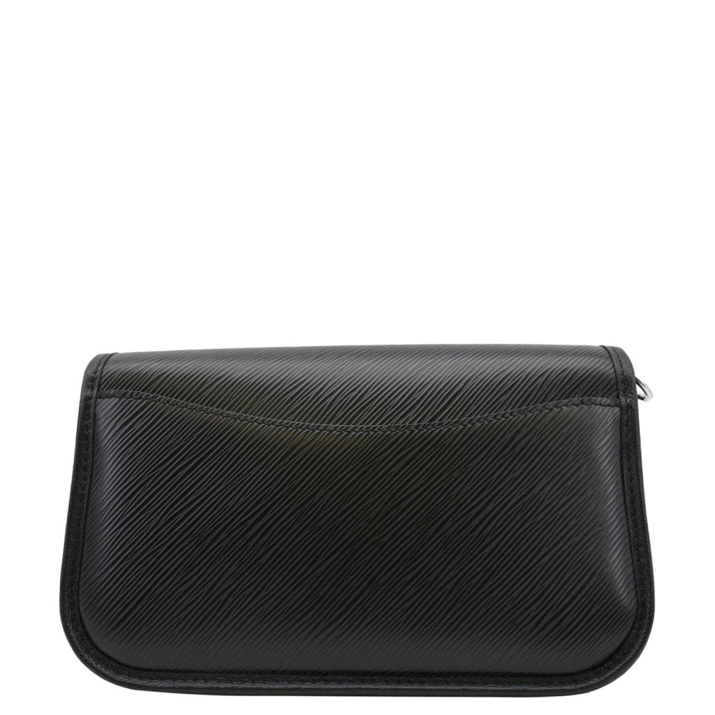 LOUIS VUITTON Buci Epi Grained Leather Shoulder Bag Black