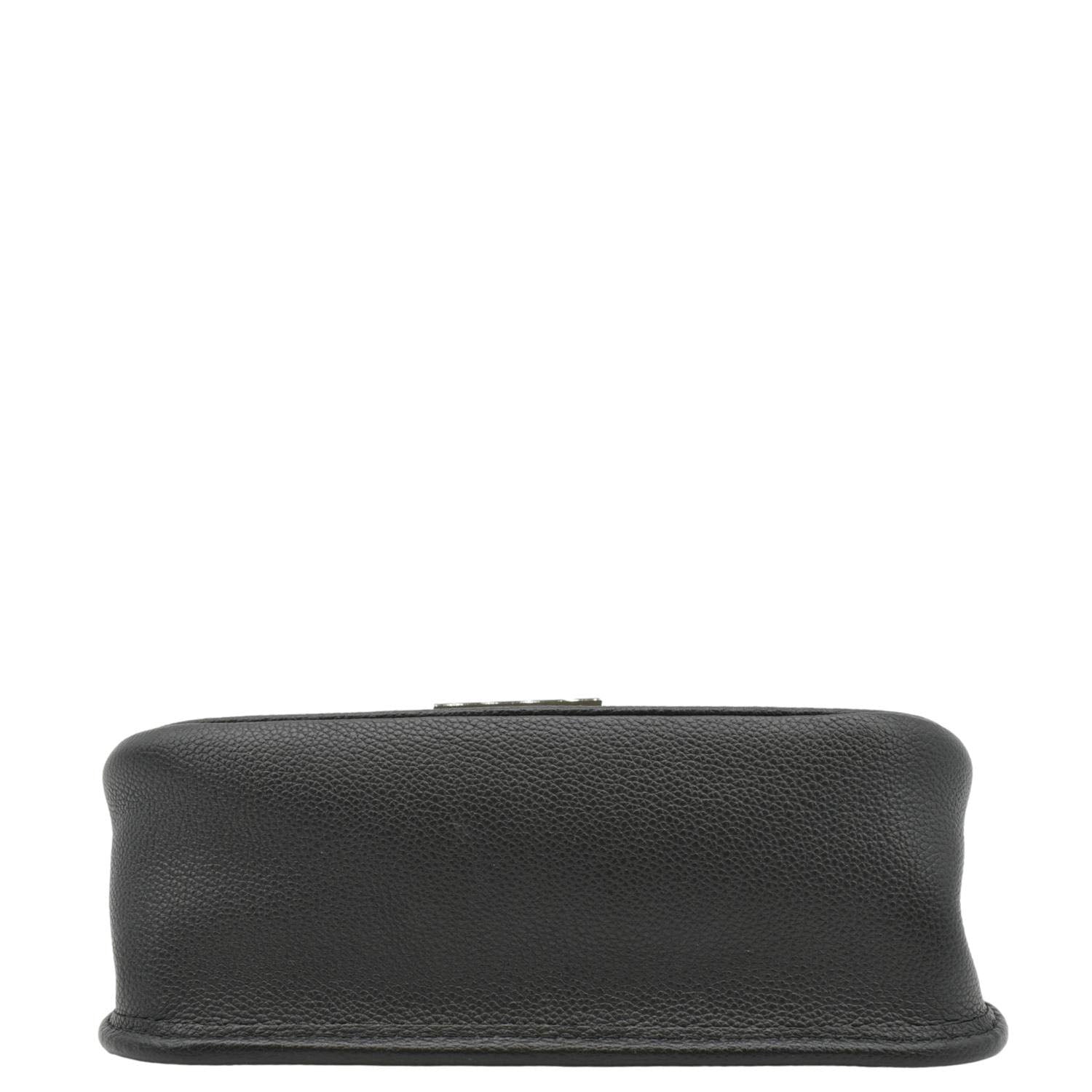 LOUIS VUITTON Buci Epi Grained Leather Shoulder Bag Black