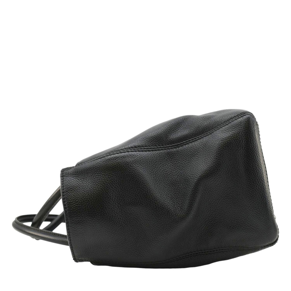 Chanel Executive Cerf Leather Tote Bag Black