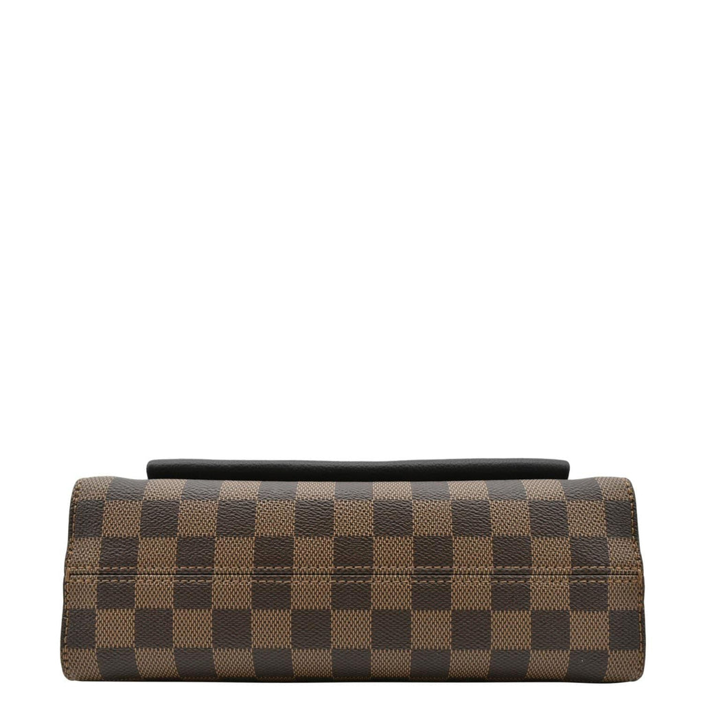 LOUIS VUITTON Vavin PM Damier Ebene Crossbody Bag Black