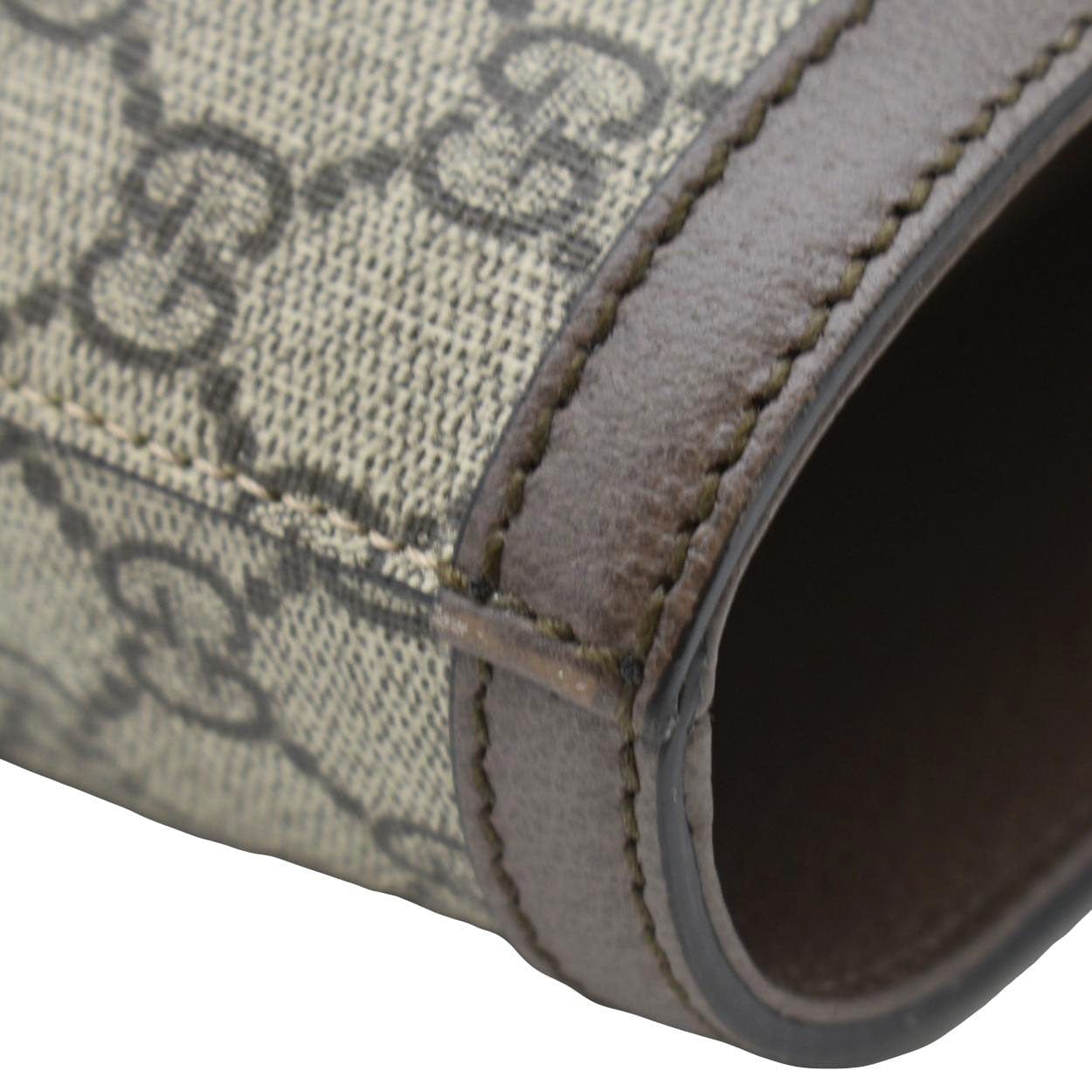 GUCCI Ophidia Medium Gucci Supreme Canvas Tote Bag Beige 631685