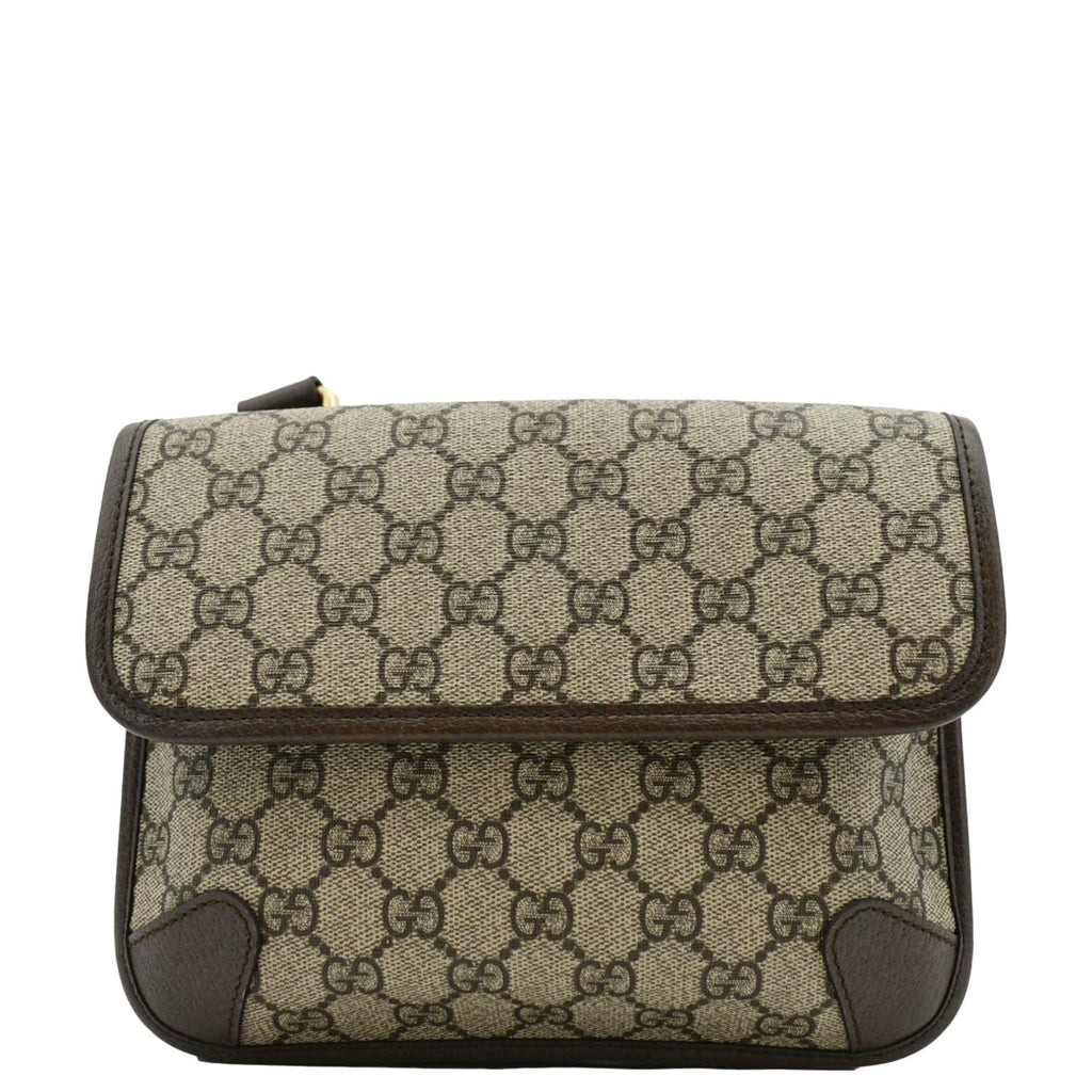 GUCCI Neo Small Gucci Supreme Canvas Crossbody Bag Beige 501050
