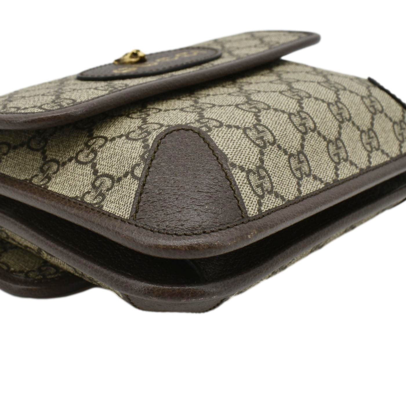 GUCCI Neo Small Gucci Supreme Canvas Crossbody Bag Beige 501050