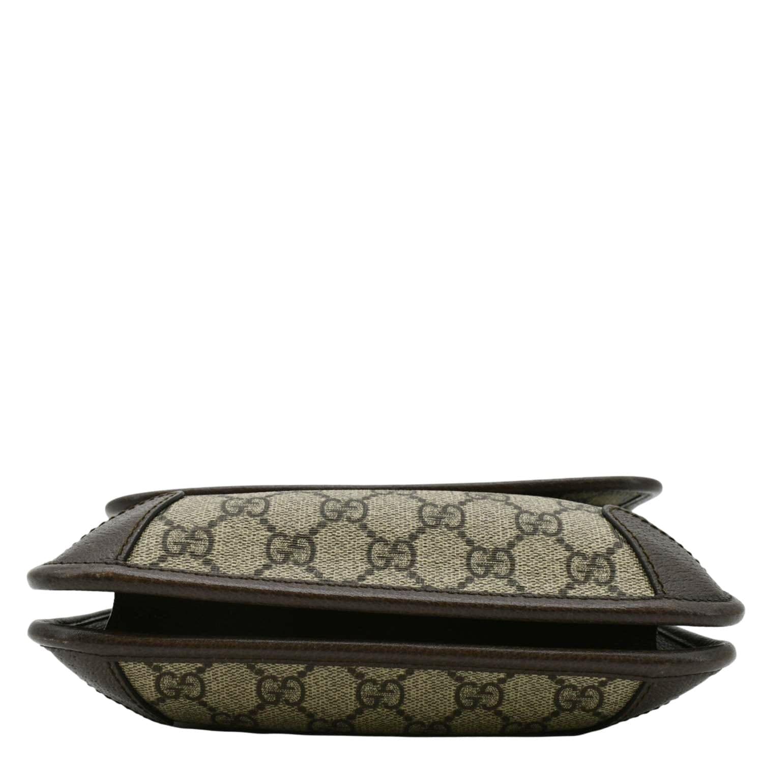 GUCCI Neo Small Gucci Supreme Canvas Crossbody Bag Beige 501050