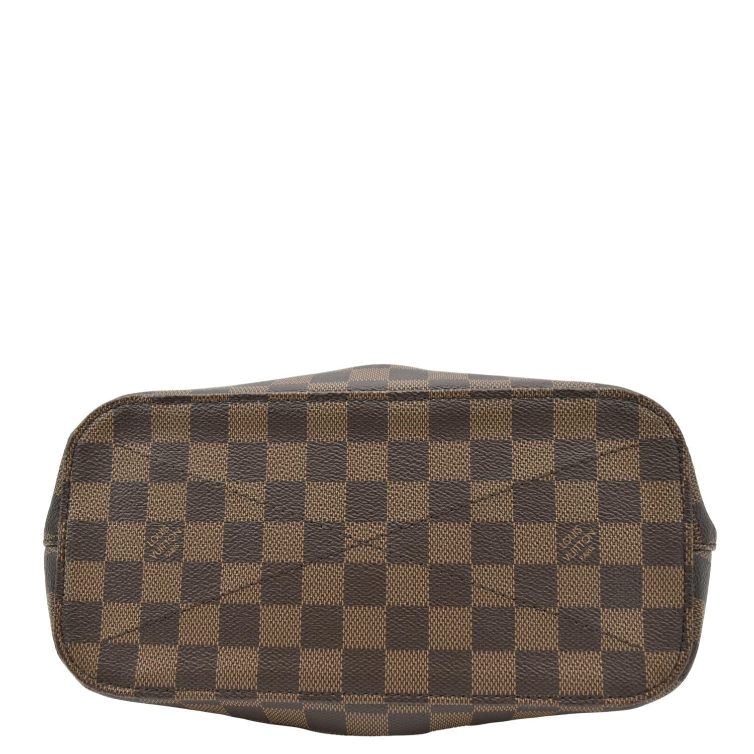 LOUIS VUITTON Siena PM Damier Ebene Shoulder Bag Brown