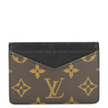 LOUIS VUITTON Neo Porte Cartes Monogram Macassar Card Holder Black