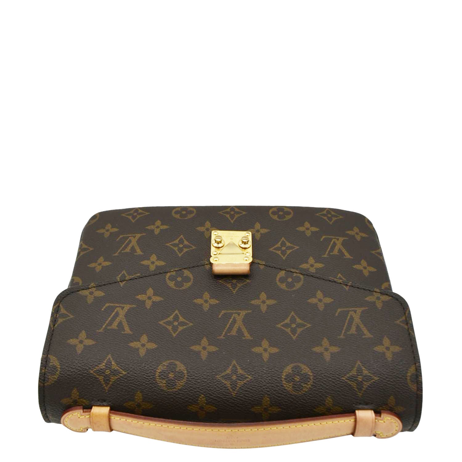 LOUIS VUITTON Metis Pochette Monogram Canvas Crossbody Bag Brown
