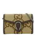 GUCCI Dionysus Mini Gucci Canvas Crossbody Bag Beige 407231