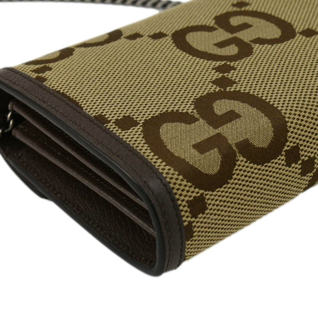 GUCCI Dionysus Mini Gucci Canvas Crossbody Bag Beige 407231