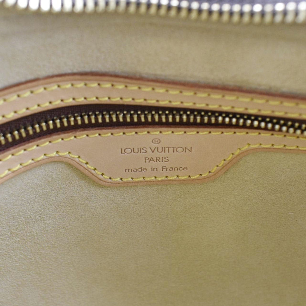 LOUIS VUITTON Looping MM Monogram Canvas Shoulder Bag Brown