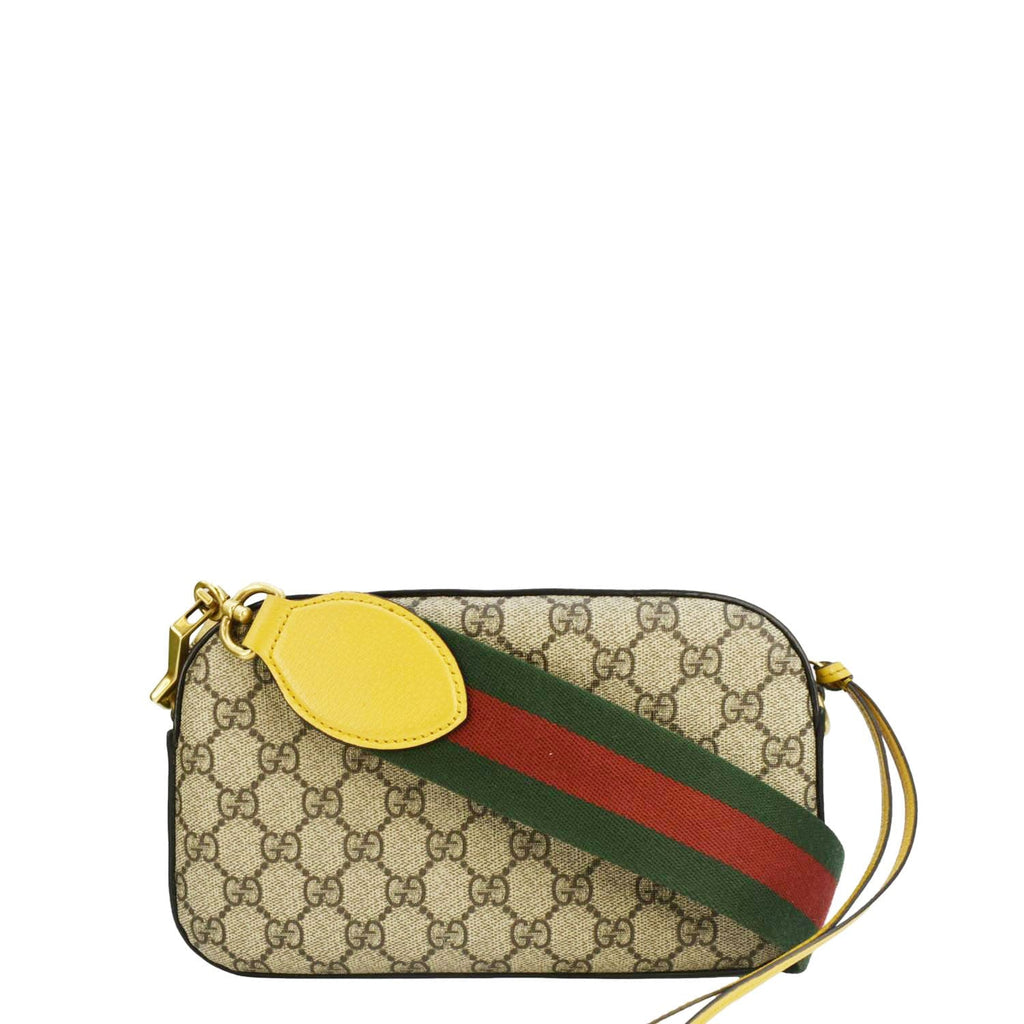 GUCCI Neo  Gucci Supreme Canvas Messenger Bag Beige 476466