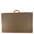 LOUIS VUITTON Bisten  Monogram Canvas Travel Trunk Suitcase Bag Brown