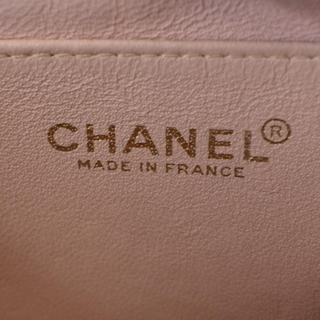 Chanel  Classic Jumbo Single Flap Caviar Leather Shoulder Bag Dusty Pink