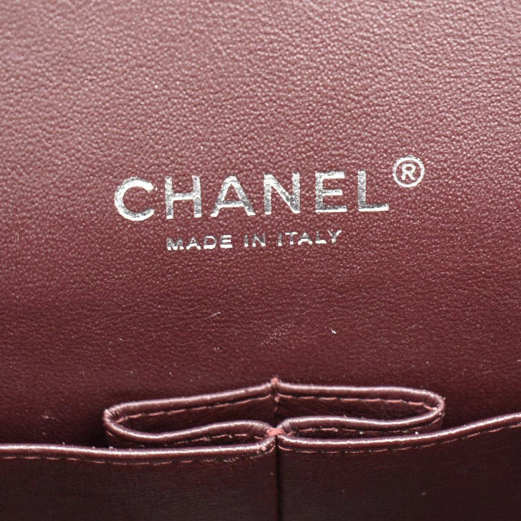Chanel Maxi Double Flap Leather Shoulder Bag Black