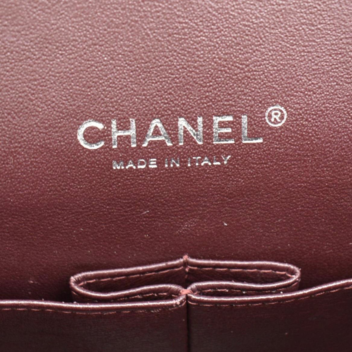 Chanel Maxi Double Flap Leather Shoulder Bag Black