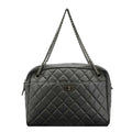 Chanel Reissue Large Quilted Leather Camera Shoulder Bag Grey