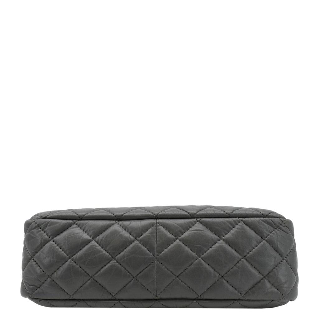 Chanel Reissue Large Quilted Leather Camera Shoulder Bag Grey