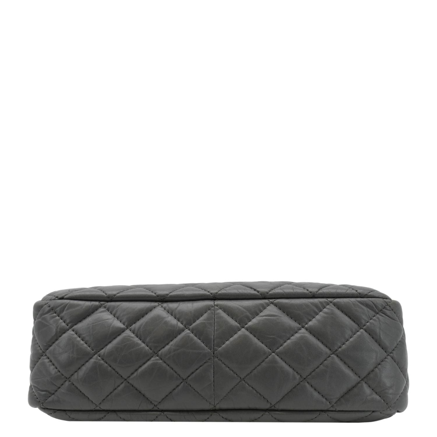 Chanel Reissue Large Quilted Leather Camera Shoulder Bag Grey