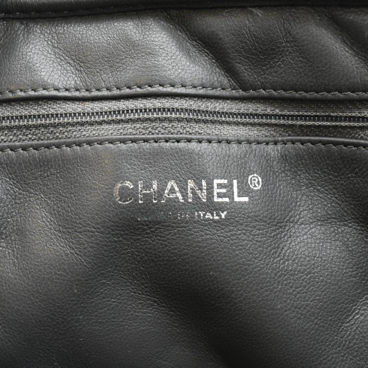 Chanel Reissue Large Quilted Leather Camera Shoulder Bag Grey
