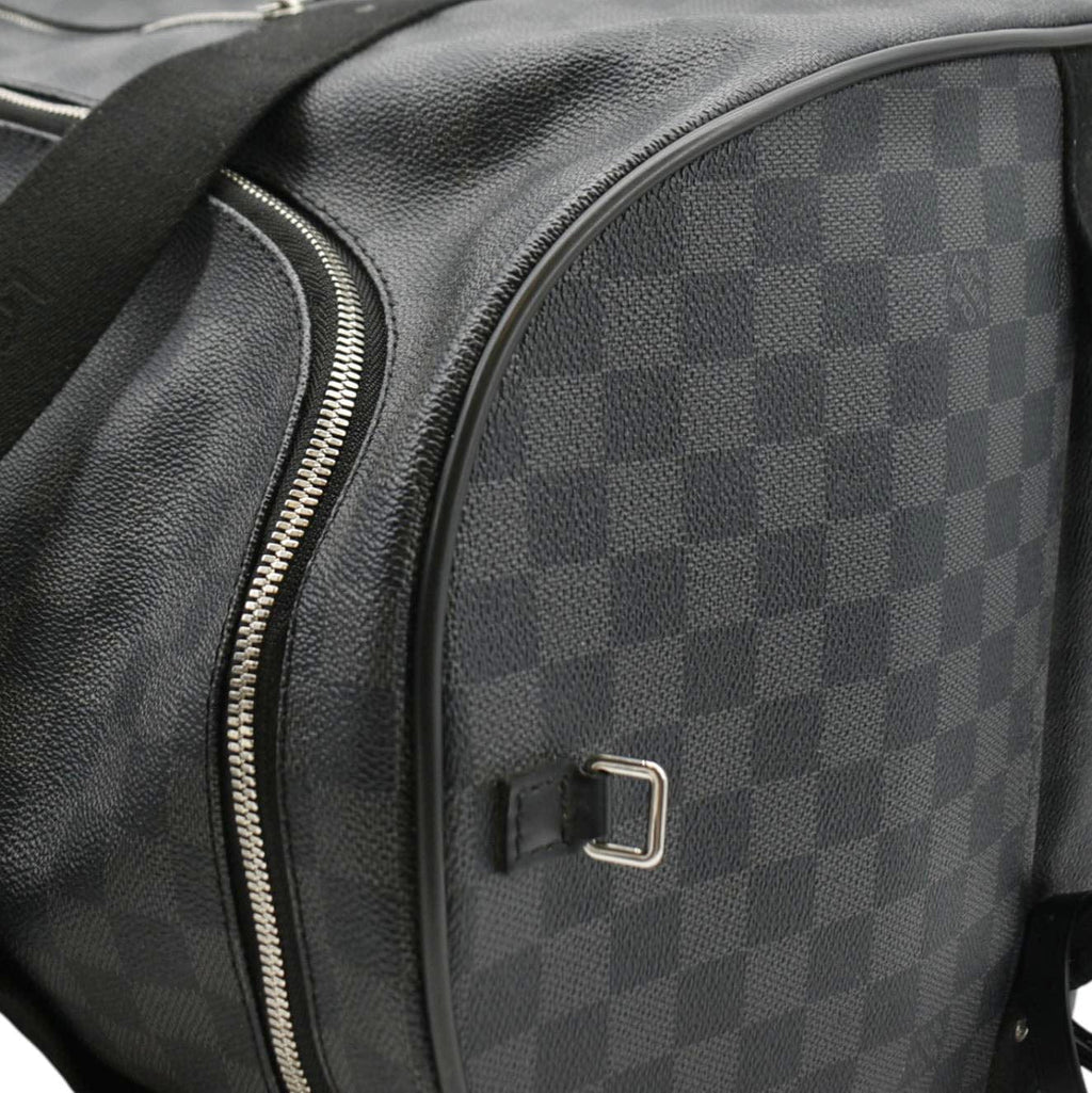 LOUIS VUITTON Neo Eole 55 Damier Graphite Rolling Travel Bag Black