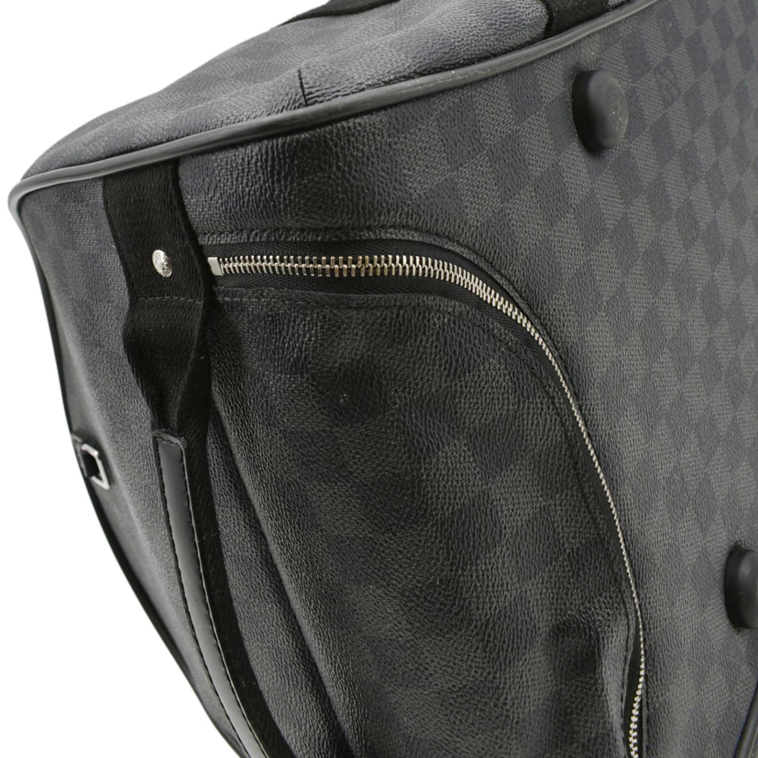 LOUIS VUITTON Neo Eole 55 Damier Graphite Rolling Travel Bag Black