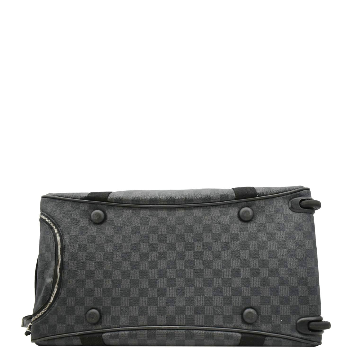 LOUIS VUITTON Neo Eole 55 Damier Graphite Rolling Travel Bag Black