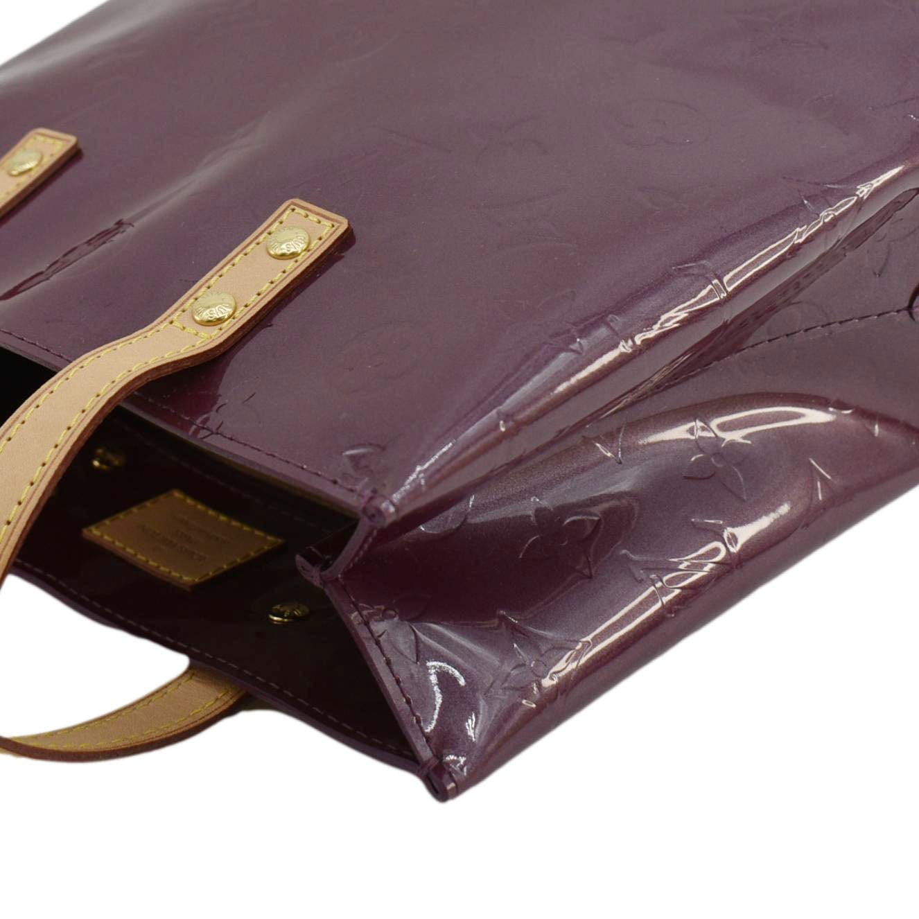 LOUIS VUITTON Reade PM Monogram Vernis Tote Bag Violet
