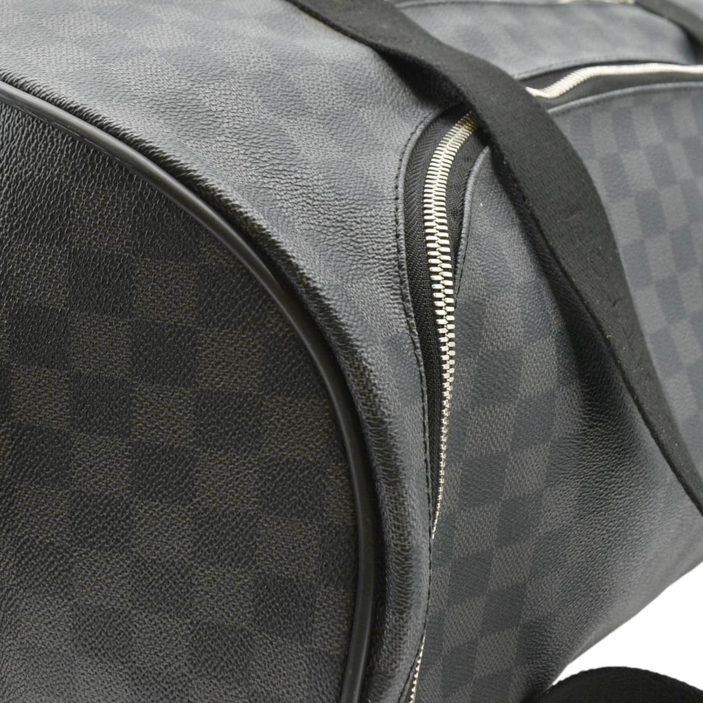 LOUIS VUITTON Neo Eole 55 Damier Graphite Rolling Travel Bag Black