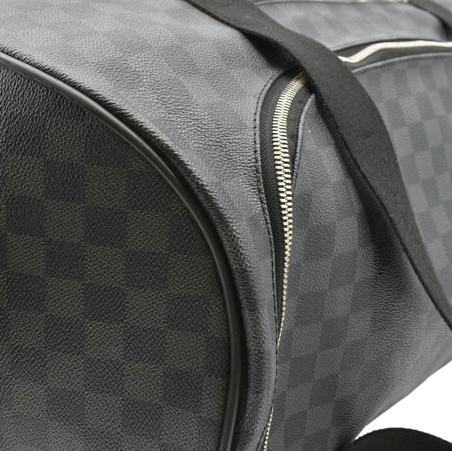 LOUIS VUITTON Neo Eole 55 Damier Graphite Rolling Travel Bag Black
