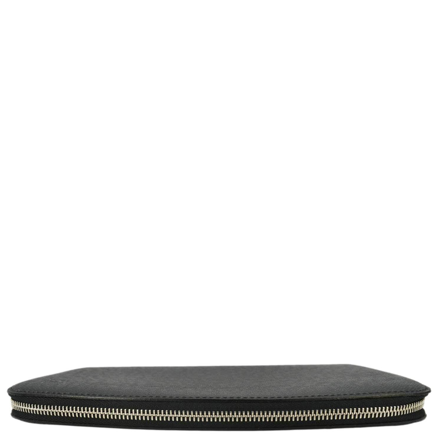 LOUIS VUITTON Ardoise Taiga Leather Atoll Travel Organizer Black