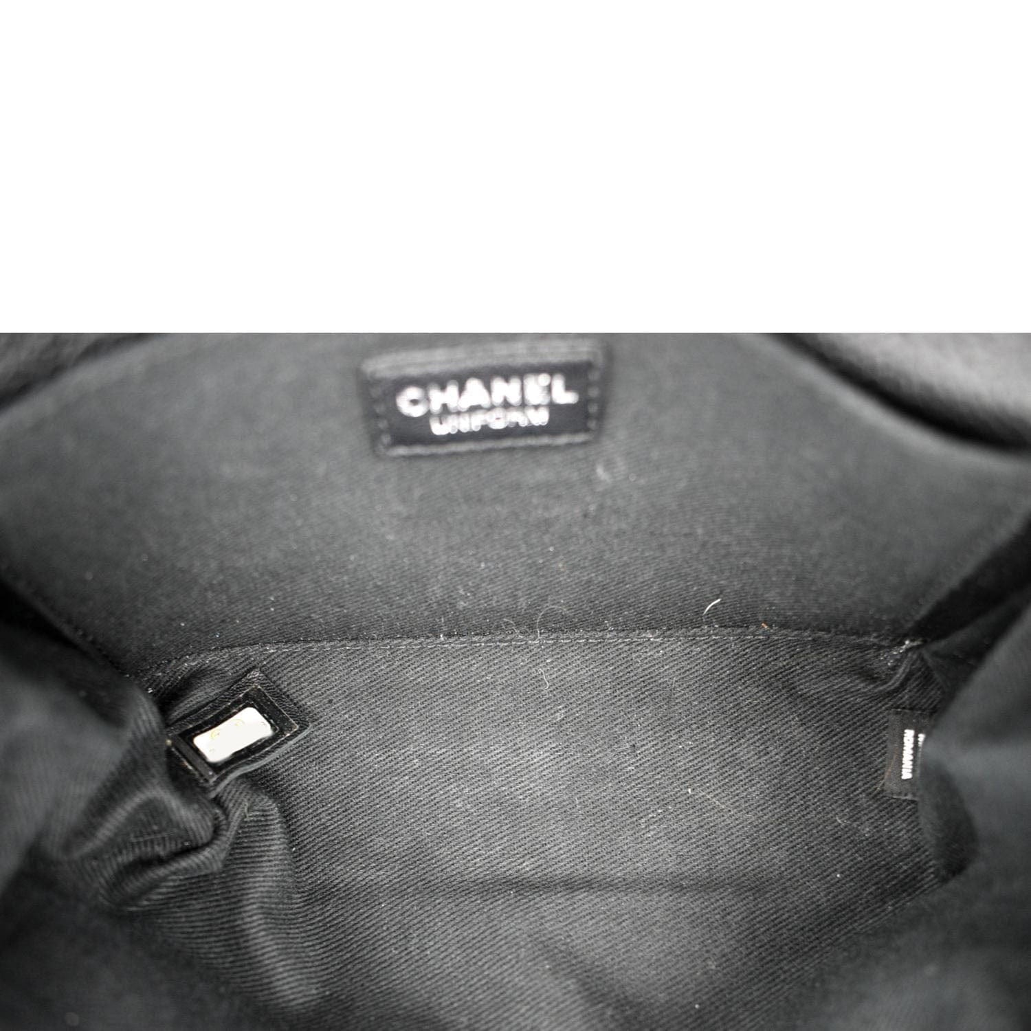 Chanel  Reissue Flap Grained Leather Waist Belt Bag Black