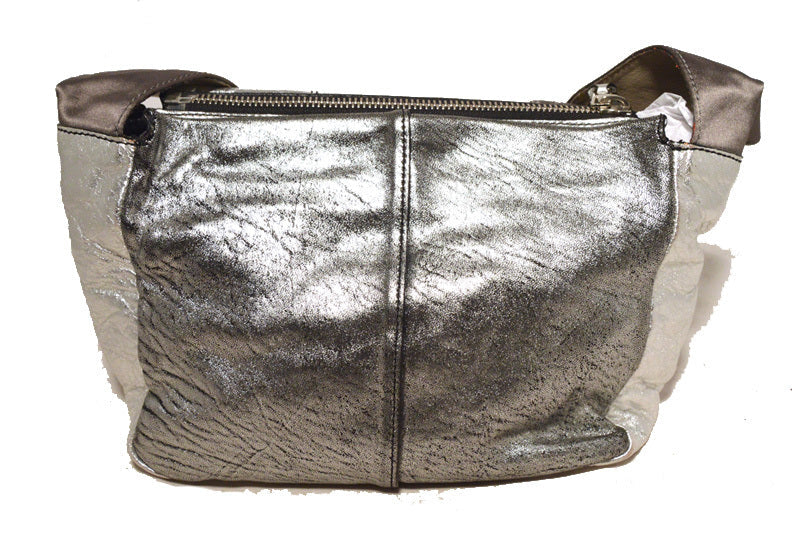 Chaneloe SiLouis Vuittoner Leather Satin Snakeskin Buckle Shoulder Bag