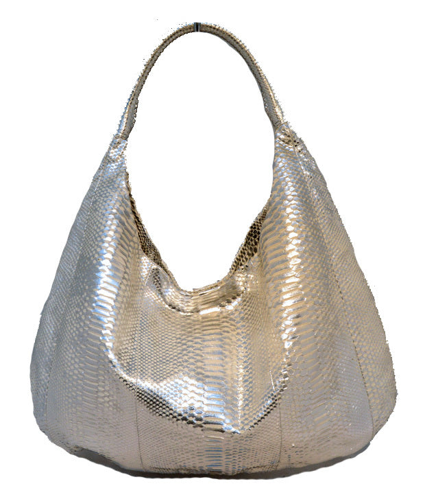 Devi Kroell SiLouis Vuittoner Snakeskin Xxl Hobo Shoulder Bag