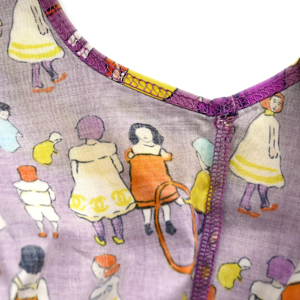 Chanel 2001 Spring graphic-print sleeveless top #42