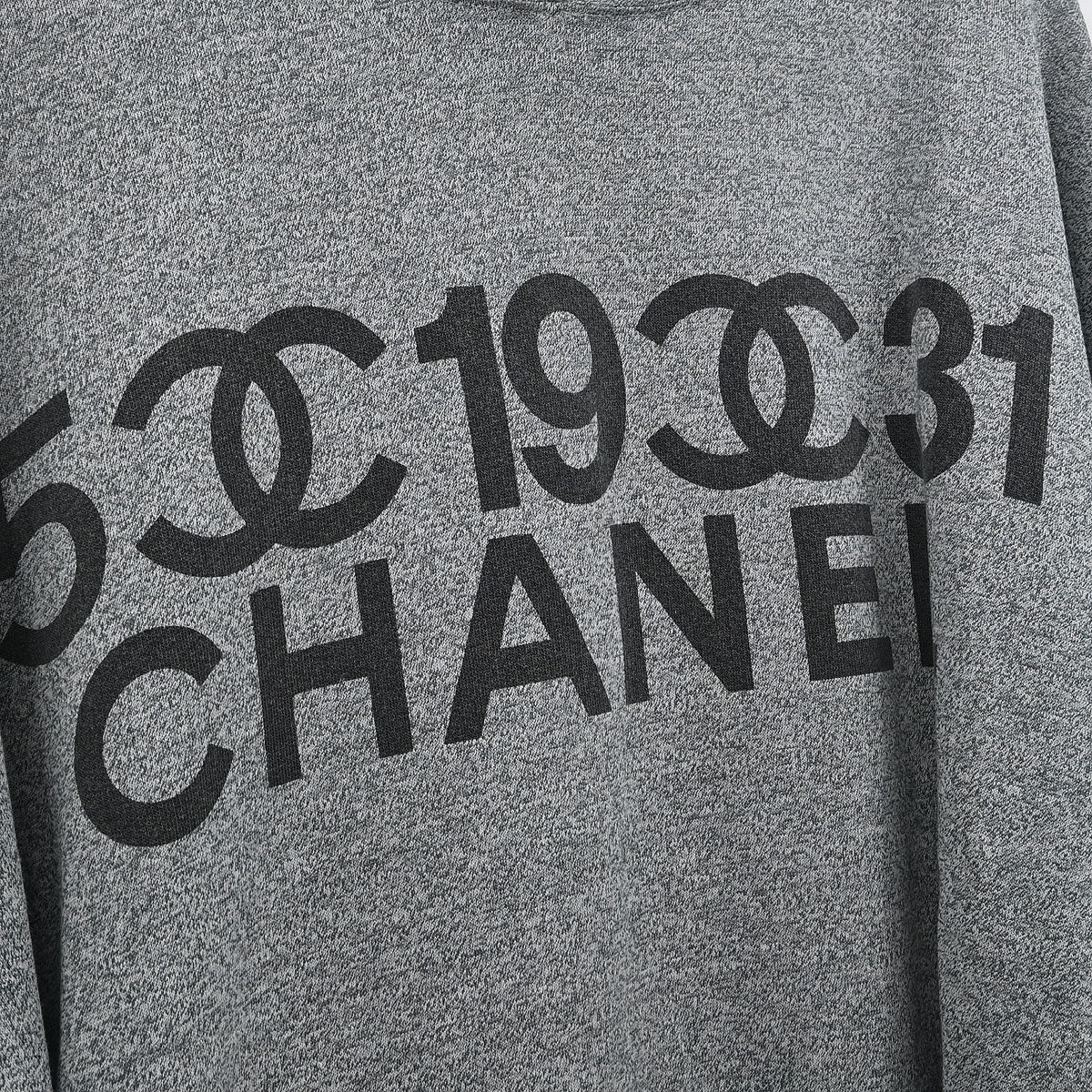 Chanel 1980s Hoodie Sweater