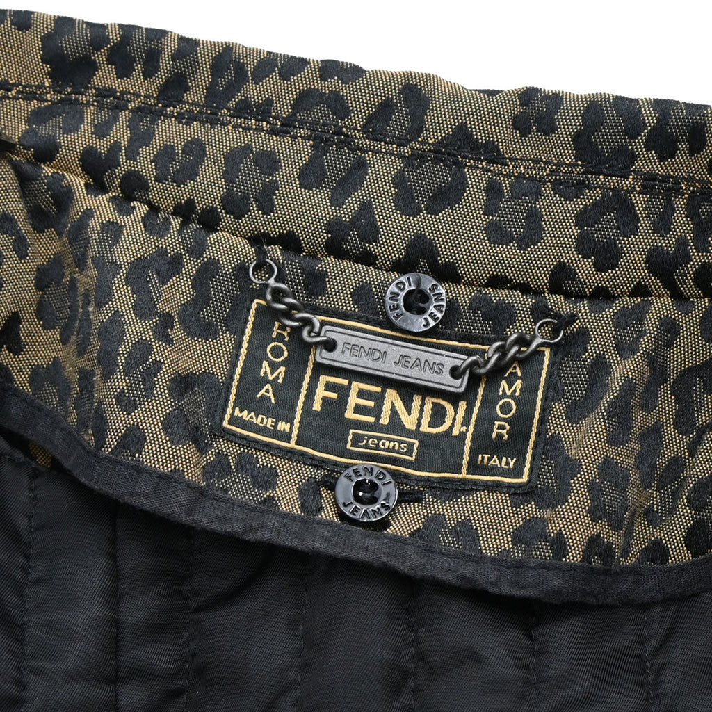 Fendi Leopard Coat Brown #40