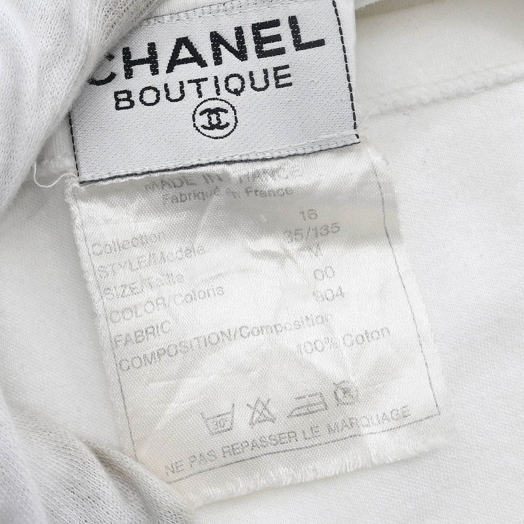 Chanel T-shirt White #M