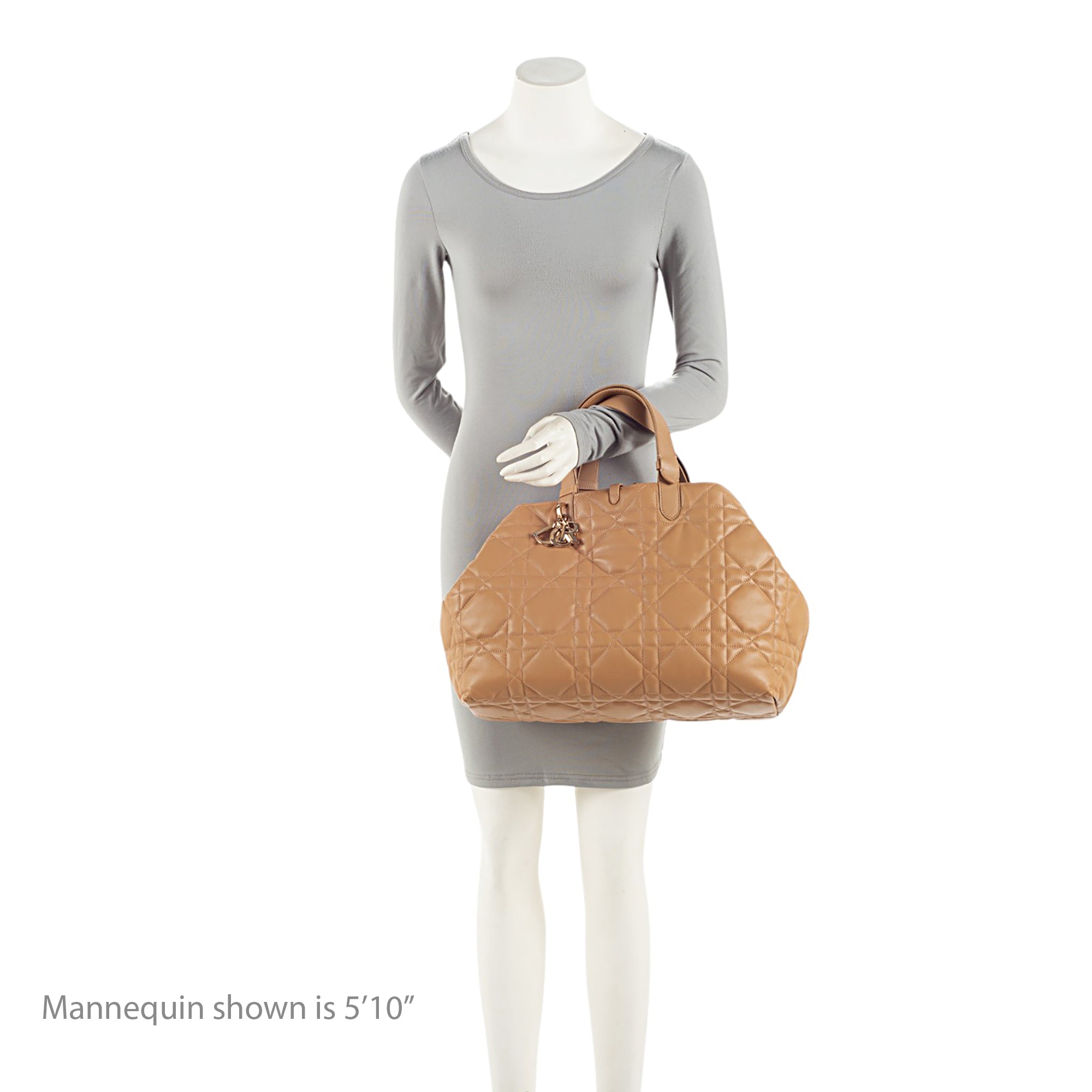 Dior Calfskin Cannage Toujours Large Tote (SHF-U1TKKB)