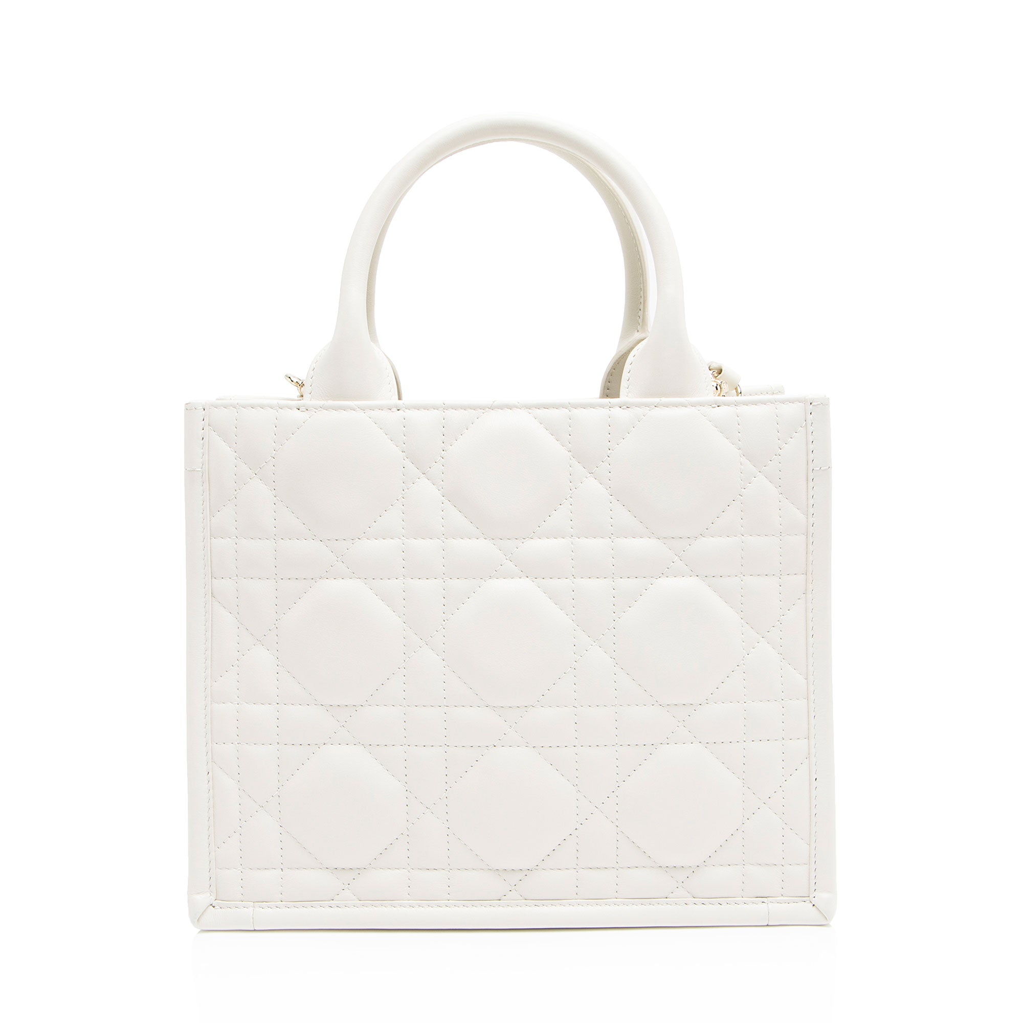 Dior Cannage Calfskin Dior Book Small Tote