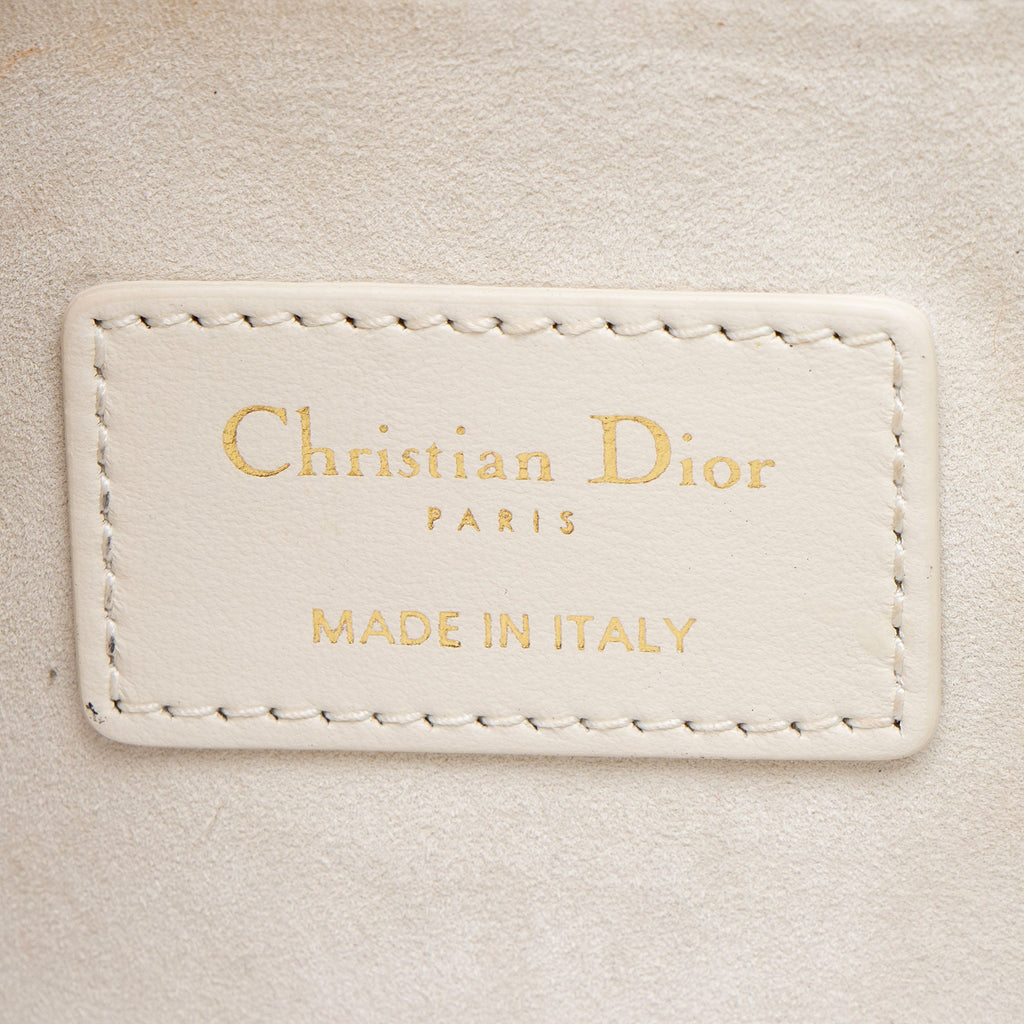 Dior Cannage Calfskin Dior Book Small Tote
