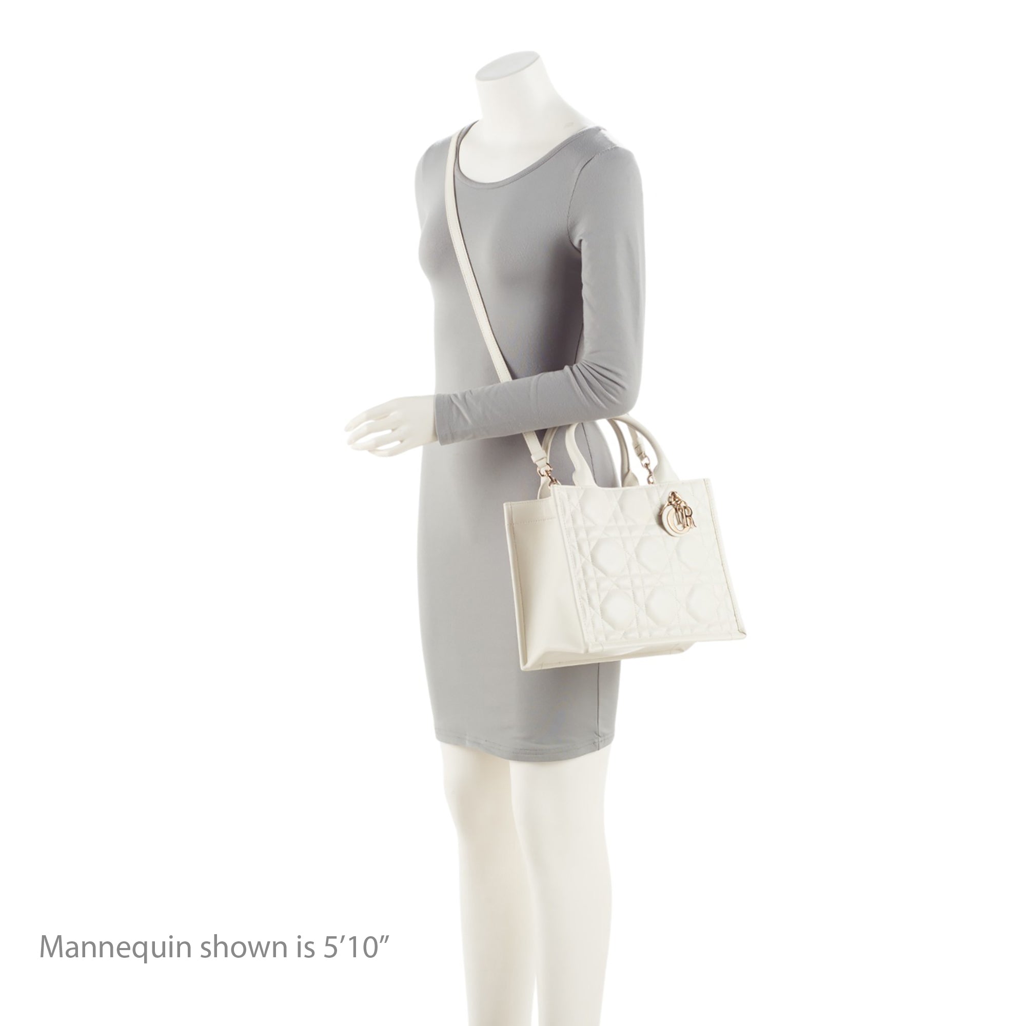 Dior Cannage Calfskin Dior Book Small Tote