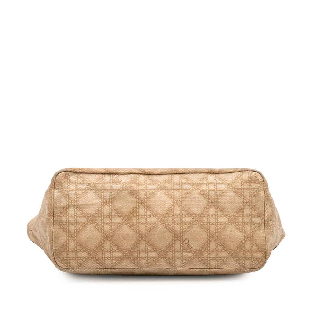 Dior Canvas Cannage Print Cherie Tote